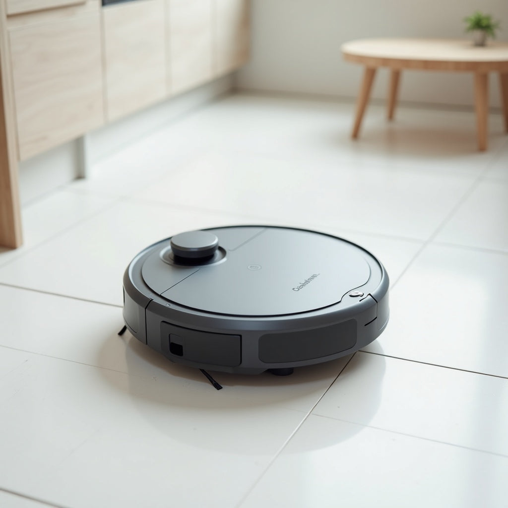 Cleaning a tile floor