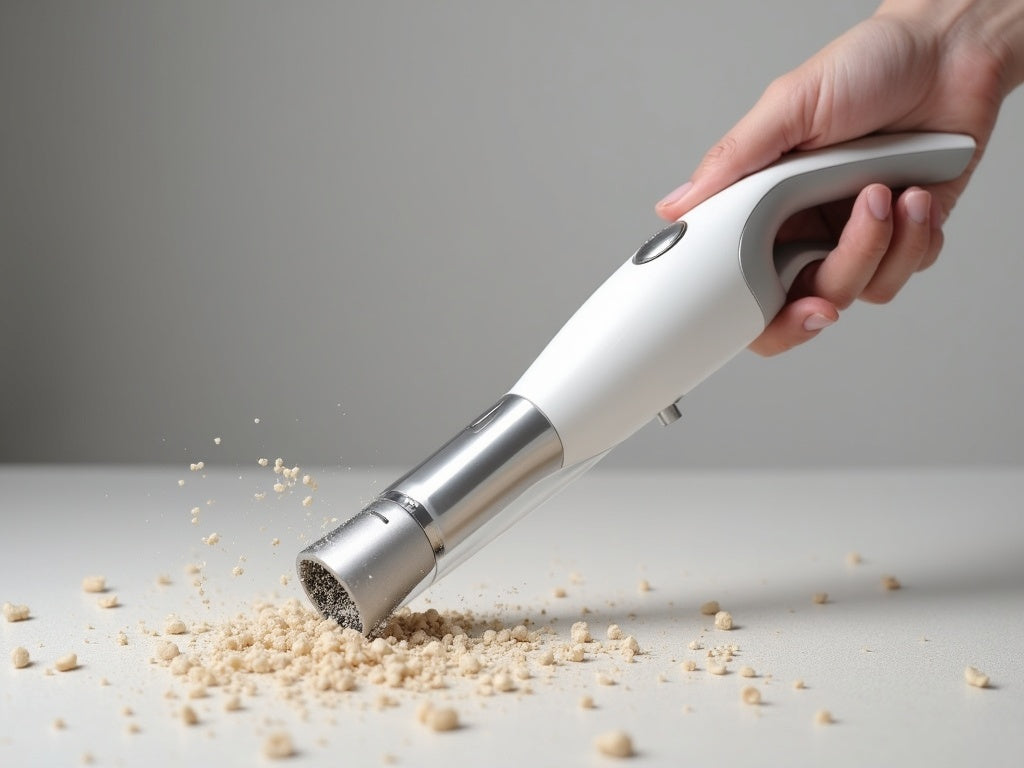 Powerful hand vacuum suction